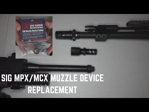 Watch this before you install a muzzle device on your Sig MPX/MCX/SPEAR