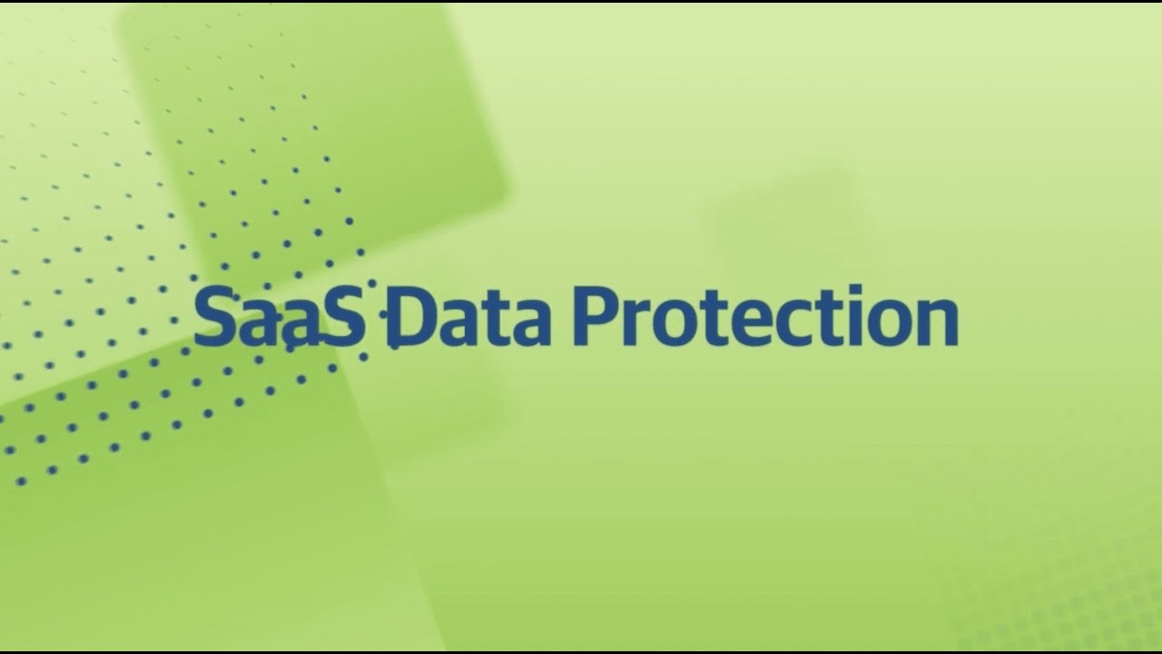 5-min demo: SaaS Data Protection video