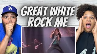 THIS WAS FIRE!| FIRST TIME HEARING Great White - Rock Me REACTION