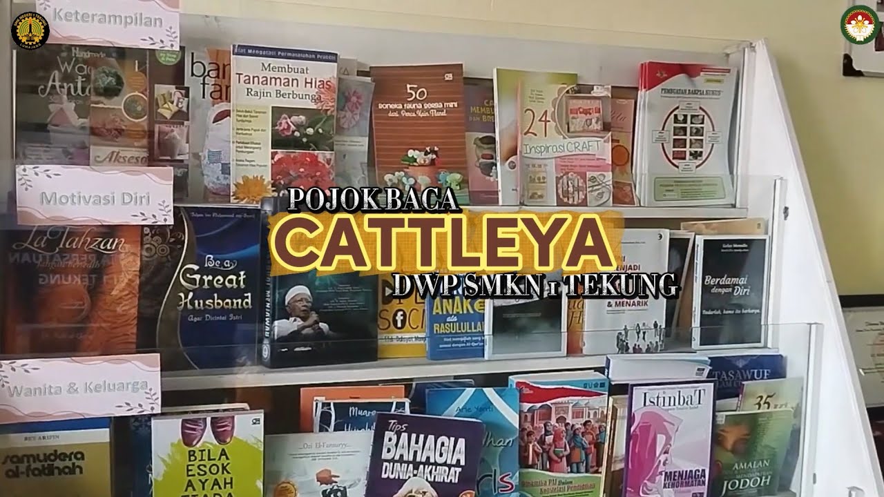 Juara Harapan I Lomba Pojok Baca "CATTLEYA" | DWP SMKN 1 TEKUNG