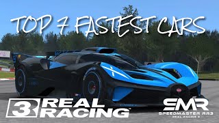 Top 7 Fastest Cars - Real Racing 3