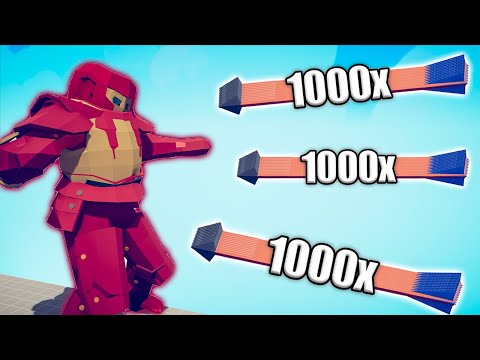 HULKBUSTER vs 1000x OVERPOWERED UNITS - TABS | Totally Accurate Battle Simulator 2023