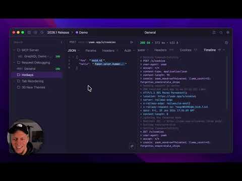Yaak 2026.1: Request Debugging, Customizable Hotkeys, and 30 New Themes