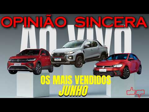Carros mais vendidos em Junho de 2026 - Temos surpresas! BYD subindo muito. Perguntas e Respostas