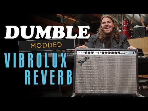 Dumble Modified Fender Vibrolux Reverb 2x10" Tube Combo Amplifier #54481 image 26