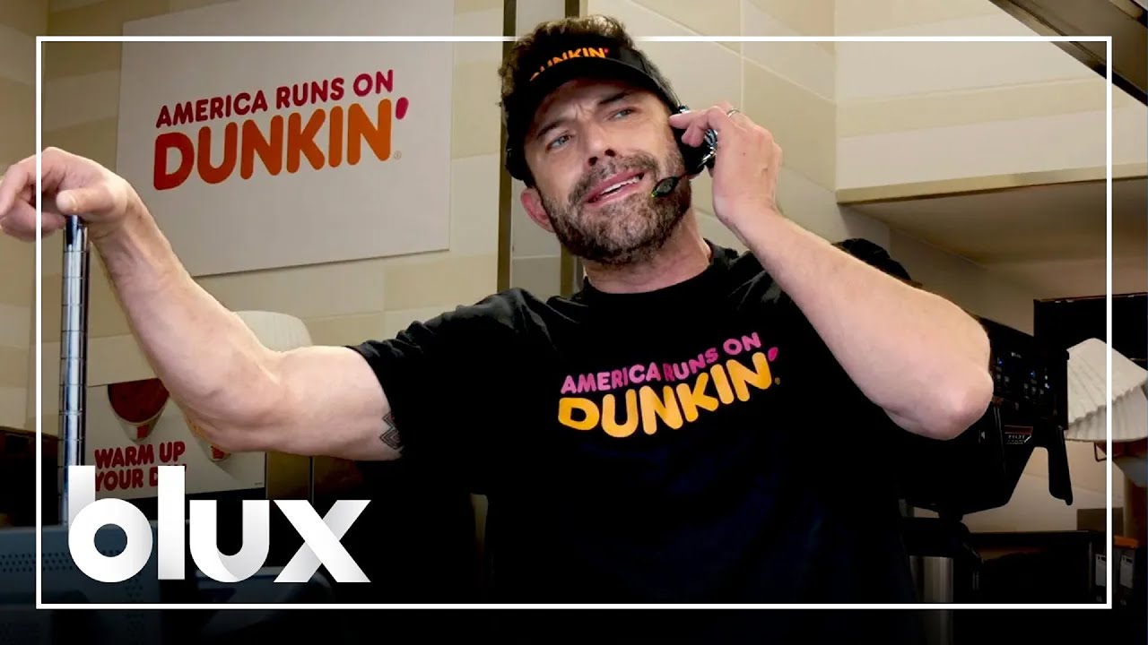Ben Affleck's Dunkin' Super Bowl (FULL Commercial) #BLUX thumnail