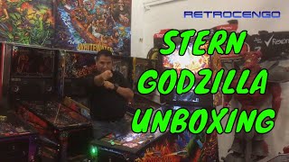 Stern GODZILLA Pinball Unboxing and Review