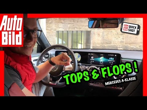 Mercedes A-Klasse MBUX im Check: Tops & Flops!