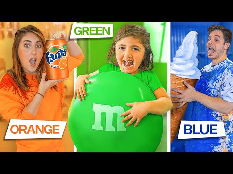 Buying Everything in One Color for 24 Hours!