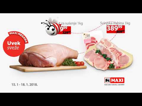 Maxi Fresh akcija od 15.-15.01.2018.