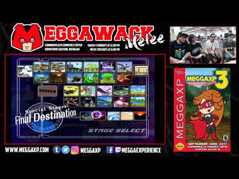 Megga Wack Melee #6 Doubles  -  Coin & Joka (Red) Vs  Wattson & Jakpox  (Blue) Grand Finals Set 1