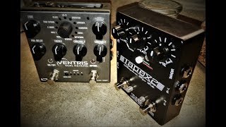 Video thumbnail for Source Audio Ventris + Mr. Black Tapex 2 Stereo Delay by Tri Pedal Reviews