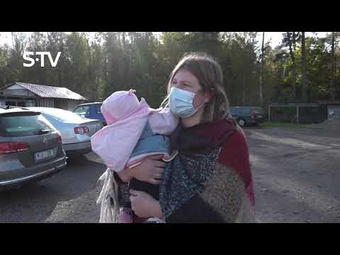 Magone Šutoviene dodas pēc jauna suņa un tiek pasūtīta trīs mājas tālāk.