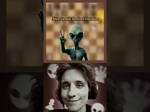 Witty Alien 9 Immortal Brilliant Sacrifices - Farming Brilliancy 💀🔥 #chess #witty_alien #shorts