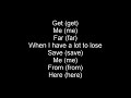The Vines - Get Free (Lyrics)