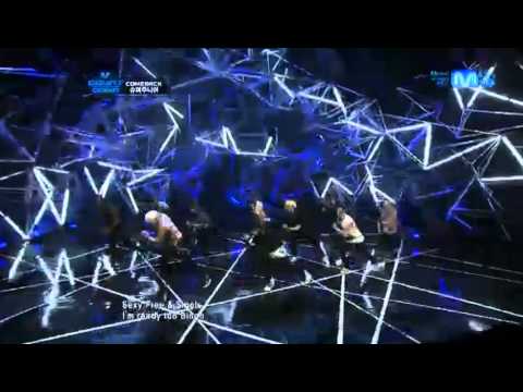 120705 M Countdown Super Junior Comeback stage - Sexy, Free & Single