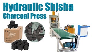 New-design Shisha Charcoal Briquettes Forming Machine youtube video