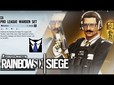 Warden Pro League Set - Rainbow Six Siege