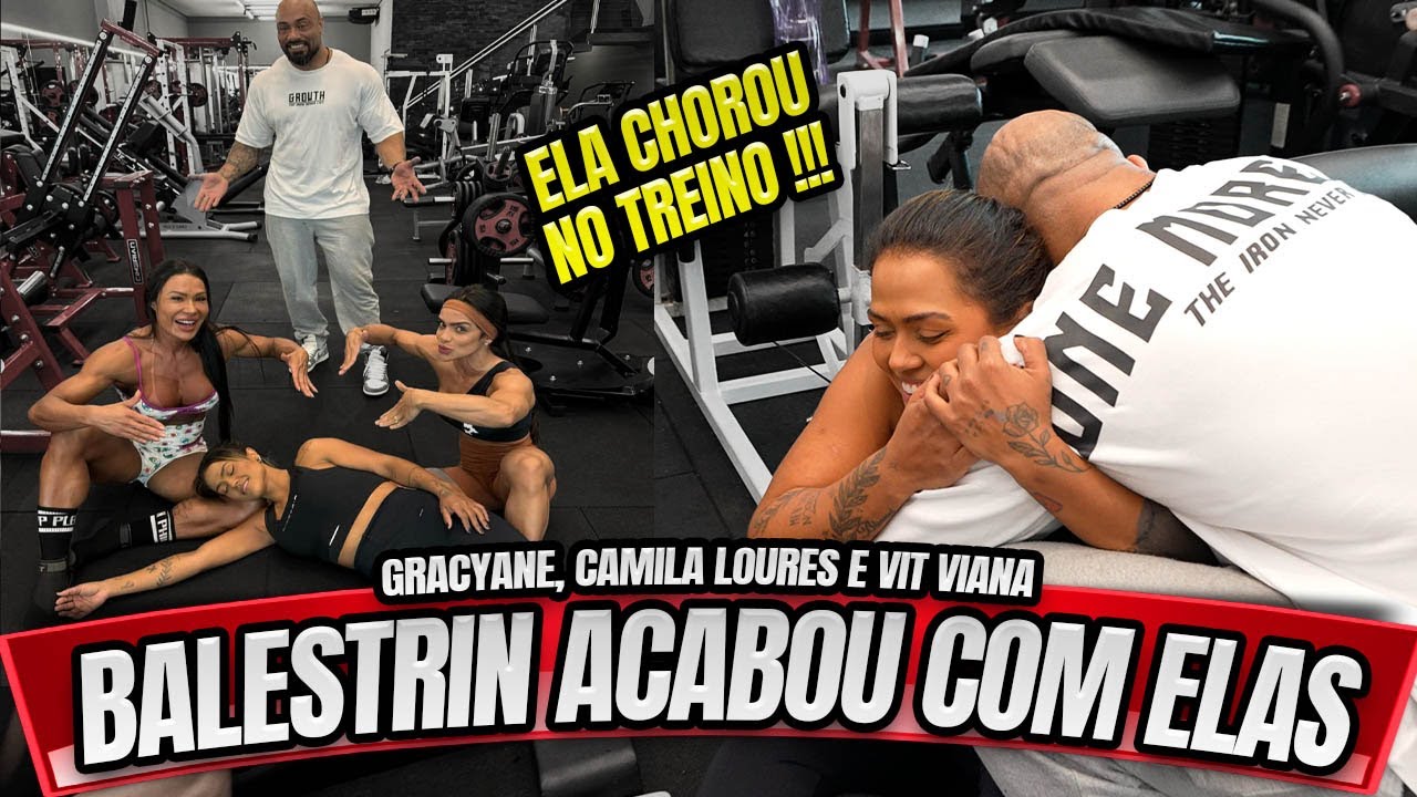 GRACYANE, CAMILA LOURES E VIT VIANA - BALESTRIN ACABOU COM ELAS