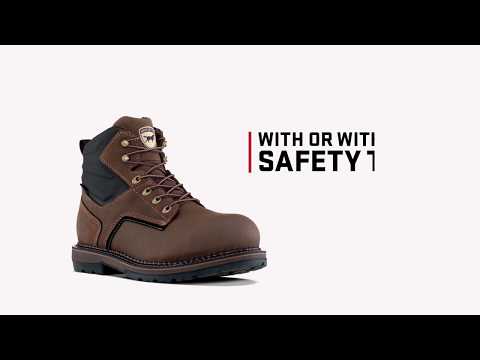 irish setter met guard boots