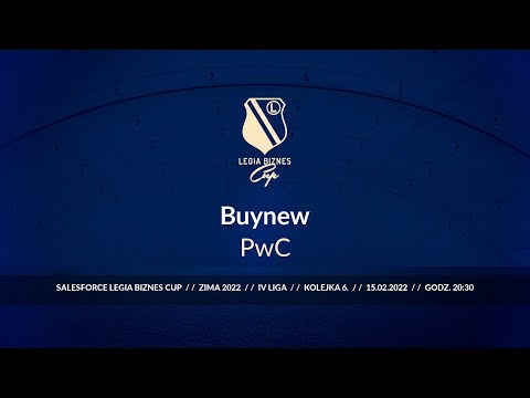 Skrót spotkania Buynew - PwC ( Legia Biznes Cup Zima 2022 )