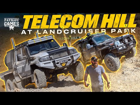Round Two Telecom Hill - LC79 6X6 vs 4X4 At Landcruiser Park!