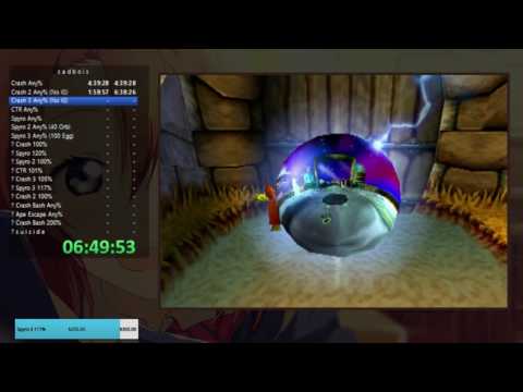 Crash Bandicoot 3: Warped any% Playthrough | Sprash Marathon [Part 3]