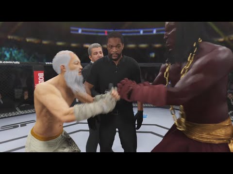 UFC 4 - Old Bruce Lee vs. Thanatos - Crazy Rematch 👊🤪