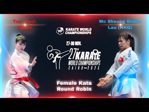 MO SHEUNG GRACE LAU (SUPARINPEI) vs TAO YIWEI (ANAN DAI) | World Championship CAIRO 2025