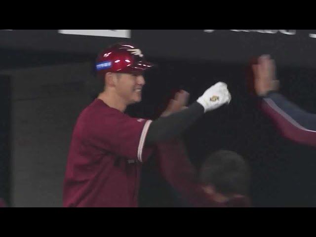 【5回表】エスコンF開幕初アーチ!! イーグルス・伊藤裕季也 ソロホームランで先制!!  2023年3月30日 北海道日本ハムファイターズ 対 東北楽天ゴールデンイーグルス