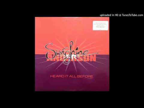 Sunshine Anderson-Heard It All Before (Bounce Mix) (Produced By Blaza Da Beat Contractor)