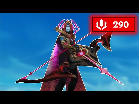 Cosmic Queen Ashe Chroma Obsidian Skin Spotlight