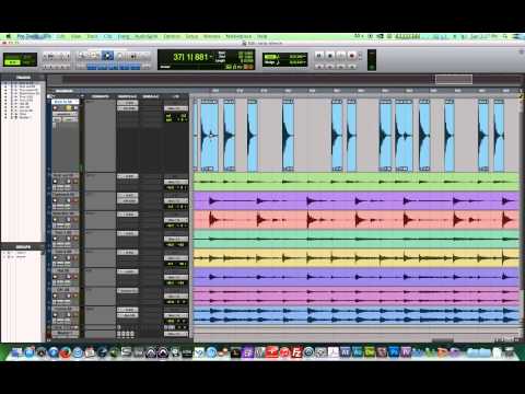 Pro Tools 11 - #18 - Strip Silence and Batch Fades