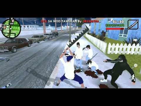 Tawuran anak STM di Grand theft Auto