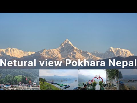 Vista divertida Pokhara Nepal