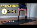 5 Minute Pre Training Resistance Band Activation