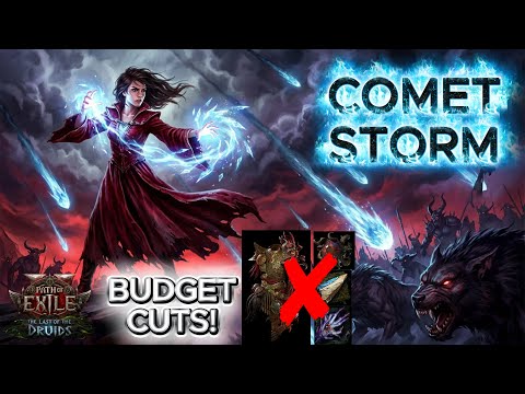 Comet Storm Budget Variant - Blood Mage Build POE2 LOTD