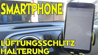 "OMAKER SMARTPHONE HALTERUNG FÜR AUTO LÜFTUNGSSCHLITZE" -Vorstellung