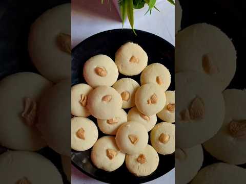 Ghee biscuits with only 3 ingredients🫓🌟/cookies | Homemade cookies | Nankhatai recipe #shorts #viral