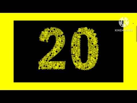 Learn Numbers with Colorful Balls Logo Effects 