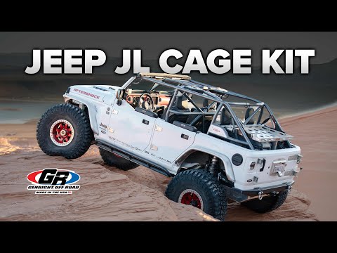 Want To Stay SAFE While Off-Roading? You Need To Check Out GENRIGHT’s Full Roll Cage For The JLU!