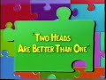 Sing Along Songs 2 HEADS ARE BETTER THAN 1 The Puzzle Place