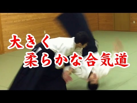 大きく柔らかな合気道 A big movement and soft Aikido