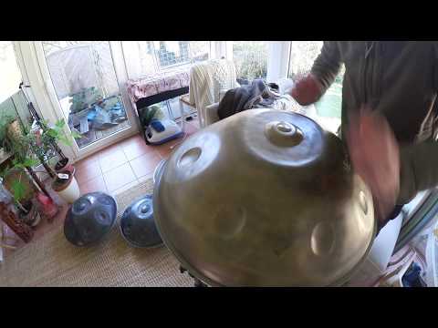 Taopan Handpan - nitrated Steel - HIGH SUSTAIN "INFINITY" EDITION