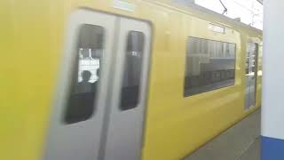 京急イエローハッピートレインと新1000形4両の増結車両/Keikyu Line Yellow Happy Train and four new Type 1000 extra cars