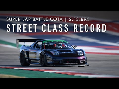 RS Future X Koyorad NSX - 2:13.8 - Super Lap Battle at Circuit of the Americas Street Class Record