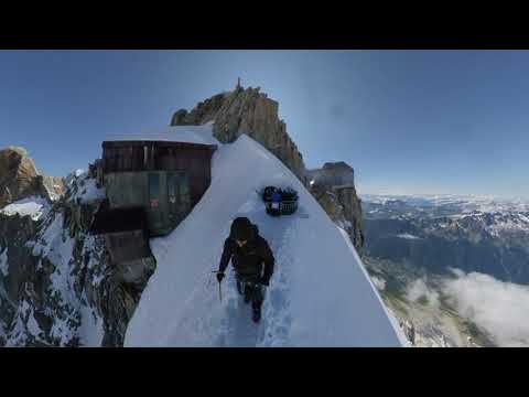 Rifugio des Cosmiques 3613 m 11-12 lug 21' - Chamonix