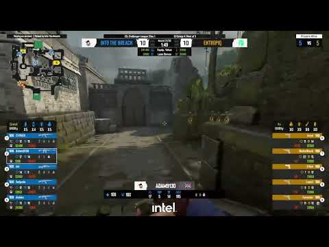 Cypher with a fast AF 4k | Entropiq Vs Into the Breach | ESL Challenger