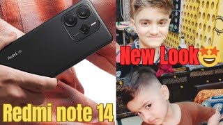 Redmi Note 14 5g Unboxing😍! New Hair Cut Boys😍🤩 @alivlog2267 @rajabbutt94