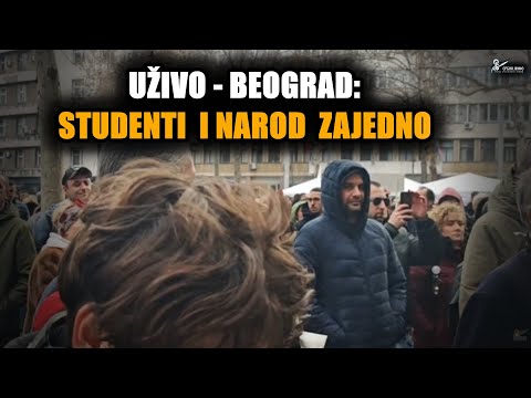 Uživo - Beograd (Skupština): Studenti i narod ceo dan u velikom broju - Vučiću, raspiši izbore